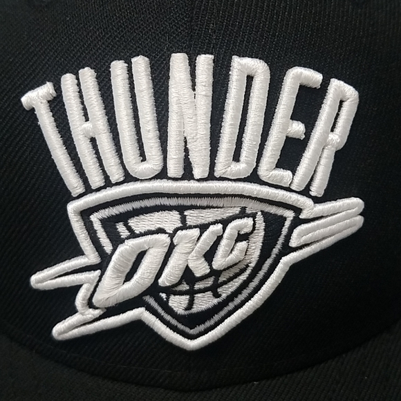 Thunder OKC Fitted Hat - Picture 2 of 5